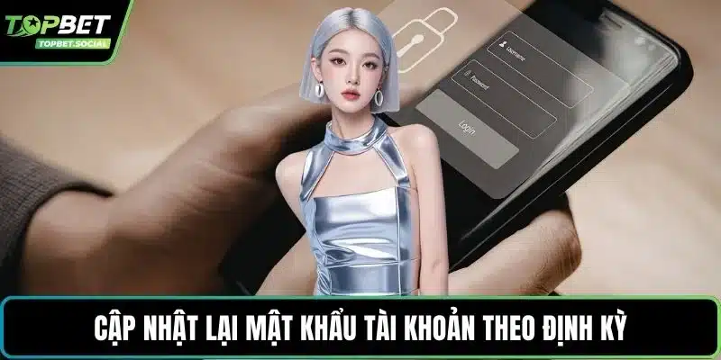 Cập nhật lại mật khẩu tài khoản theo định kỳ