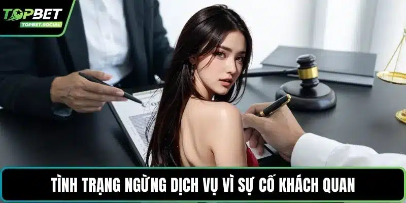 Tình trạng ngừng dịch vụ vì sự cố khách quan